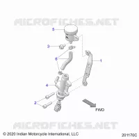 BRAKES, CILINDRO MAESTRO, REAR