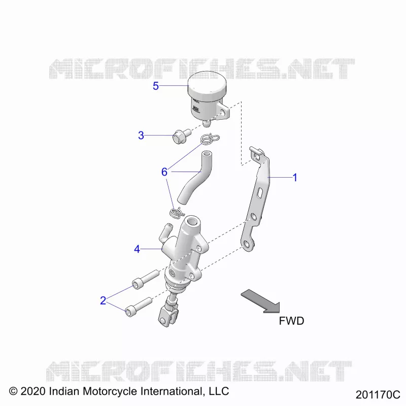 BRAKES, CILINDRO MAESTRO, REAR