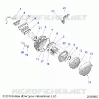 ENGINE, TOMA DE AIRE SYSTEM