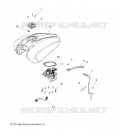 SISTEMA DE COMBUSTIBLE, FUEL TANK ASM.