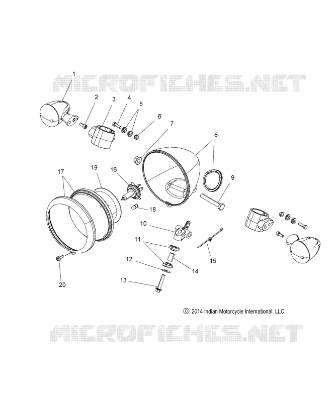 ELECTRICA, HEADLIGHT AND TURN SIGNALS