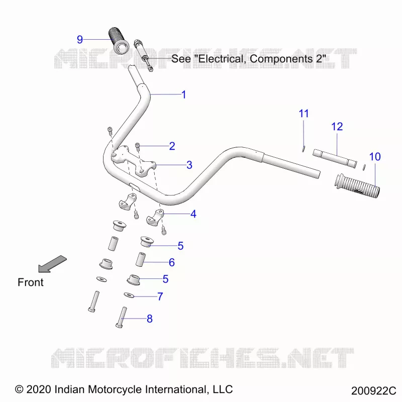 STEERING, SOPORTE DE MANILLAR AND GRIPS