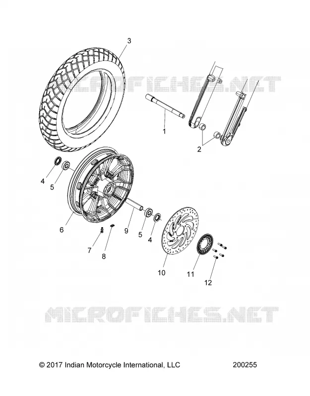 WHEEL, FRONT