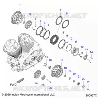 TREN, CLUTCH AND PRIMARY DRIVE