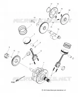ENGINE, PISTON AND CIGUEÑAL