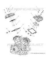 ENGINE, TAPA DE LA VÃLVULAS