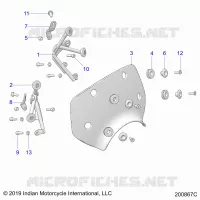 PARABRISAS AND MOUNTING