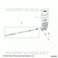 FRENO TRASERO, MASTER CYLINDER