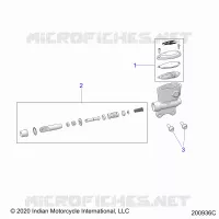 FRENO TRASERO, MASTER CYLINDER