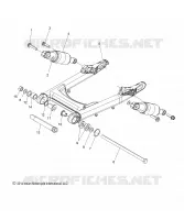 SUSPENSION TRASERA ASM., SWING ARM AND SHOCKS