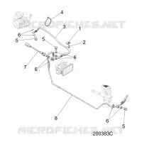 FRENOS, FRENO LINE, REAR, ABS
