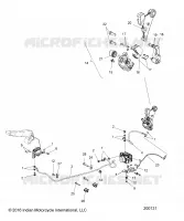 FRENOS, REAR ASM., W/ABS
