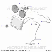 ELECTRICA, INSTRUMENT CLUSTER