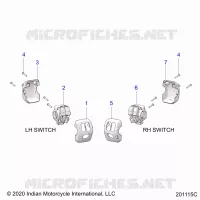 ELECTRICA, SWITCH CONTROLS, LH/RH
