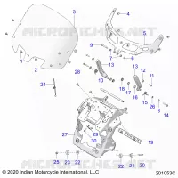 MERCADO ASM, WINDSHIELD MOUNT