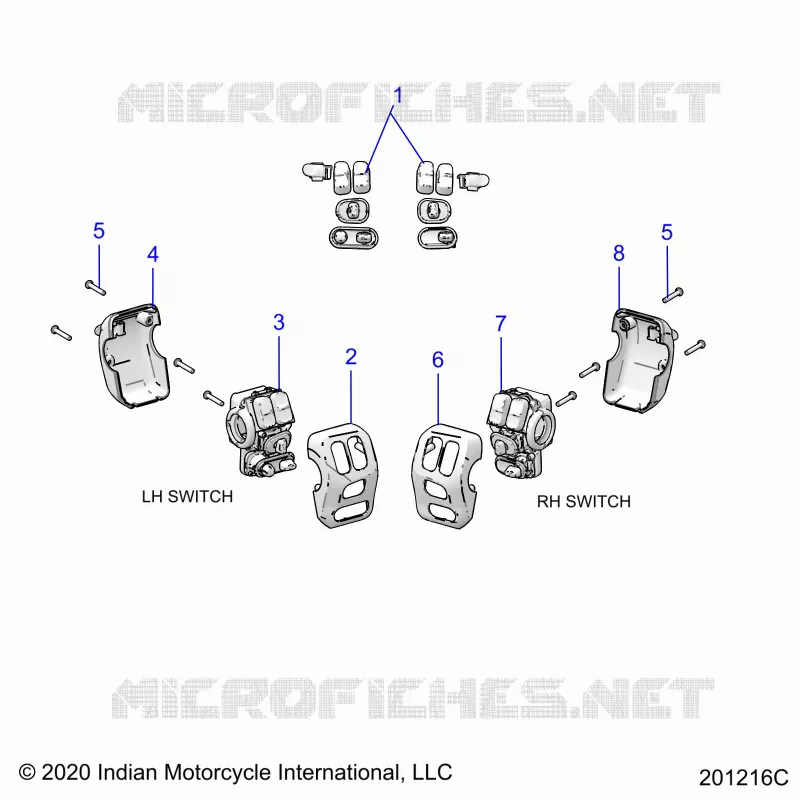 ELECTRICA, SWITCH CONTROLS, LH/RH