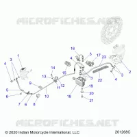 FRENO TRASERO ASM., W/ABS