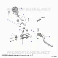BRAKES, CILINDRO MAESTRO, FRONT