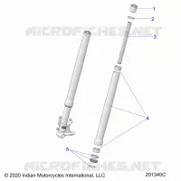SUSPENSIÃ“N DELANTERA FORKS