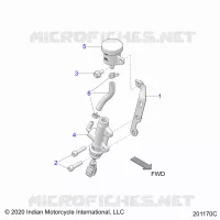 BRAKES, CILINDRO MAESTRO, REAR