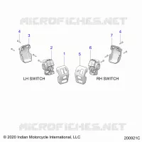 ELECTRICA, SWITCH CONTROLS, LH/RH
