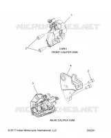 BRAKES, PINZA FRENO DELANTERA AND REAR