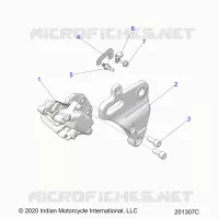 BRAKES, PINZA FRENO TRASEIRA