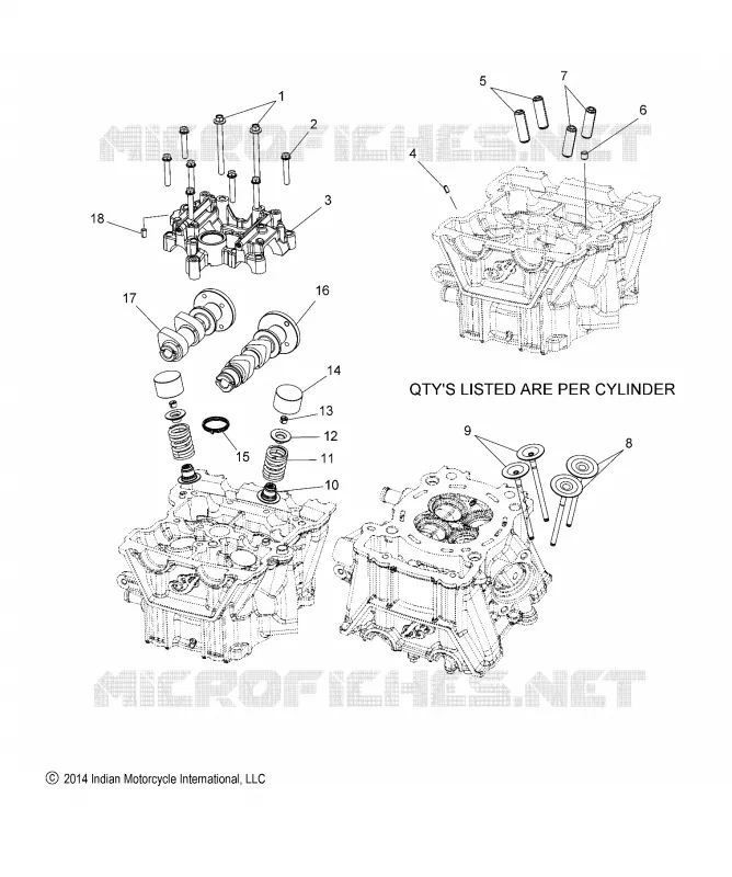ENGINE, CULATA ASM.