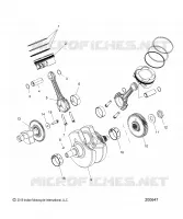 ENGINE, PISTON AND CIGUEÑAL