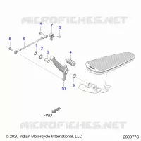 TREN, SHIFT PEDAL AND SHIFT LINKAGE