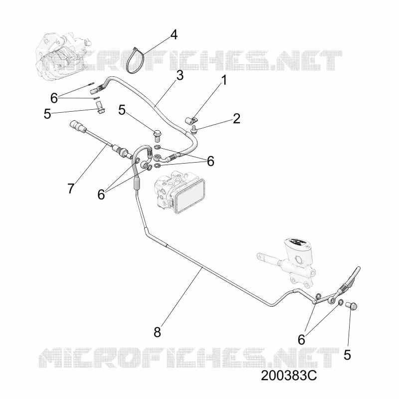 FRENOS, FRENO LINE, REAR, ABS
