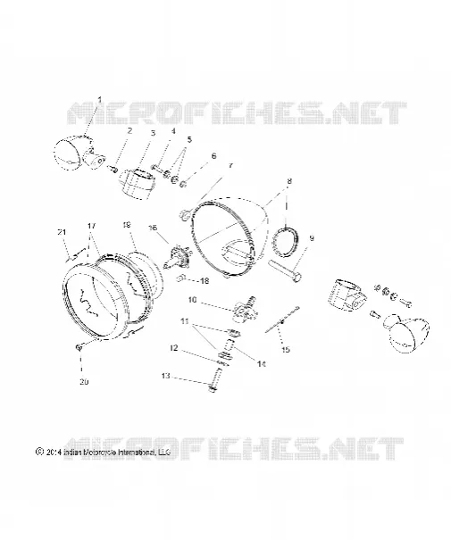 ELECTRICA, HEADLIGHT AND TURN SIGNALS