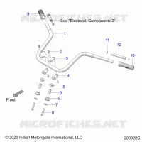 STEERING, SOPORTE DE MANILLAR AND GRIPS