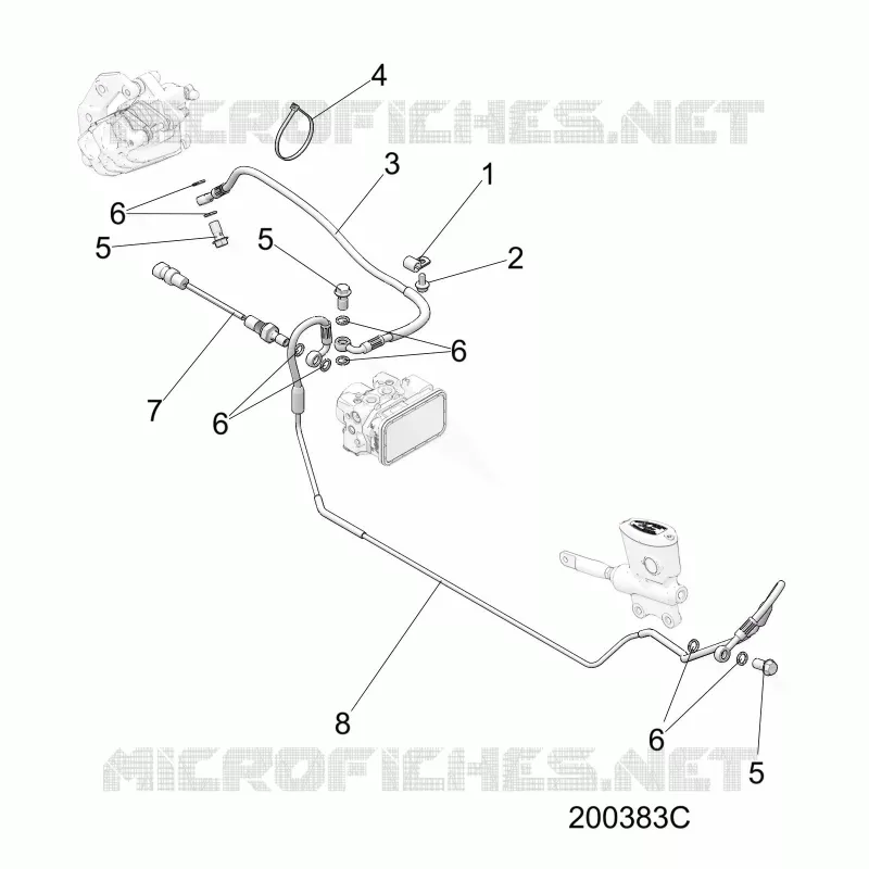 FRENOS, FRENO LINE, REAR, ABS
