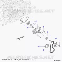 BOMBA DE AGUA ASM.