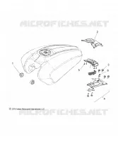 SISTEMA DE COMBUSTIBLE, FUEL TANK MOUNTING