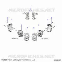 ELECTRICA, SWITCH CONTROLS, LH/RH
