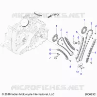 LA CADENA DE LEVAS AND SPROCKETS