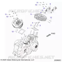 ENGINE, CULATA ASM.