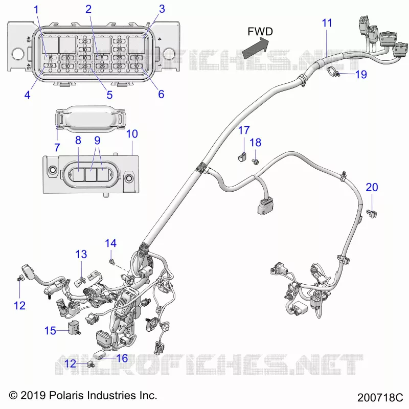 ELECTRICA, WIRE HARNESS 1