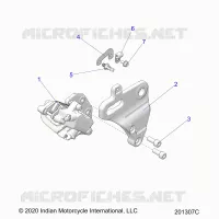 BRAKES, PINZA FRENO TRASEIRA