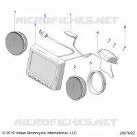ELECTRICA, INSTRUMENT CLUSTER