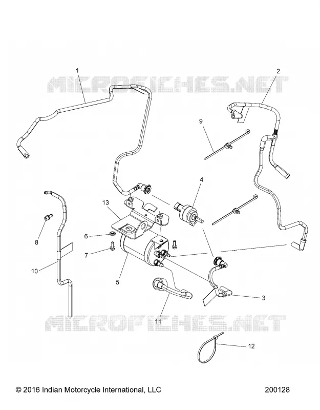 SISTEMA DE COMBUSTIBLE, EVAP SYSTEM, CALI./INTL