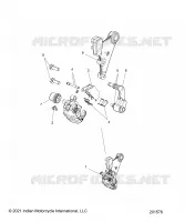 BRAKES, PINZA FRENO TRASEIRA ASM., W/ABS