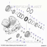 TREN, CLUTCH AND PRIMARY DRIVE