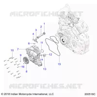 MOTOR, STATOR COVER