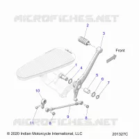 TREN, SHIFT PEDAL AND SHIFT LINKAGE
