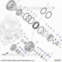 TREN, CLUTCH AND PRIMARY DRIVE