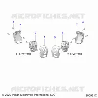 ELECTRICA, SWITCH CONTROLS, LH/RH