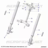 GOBIERNO, FRONT FORKS